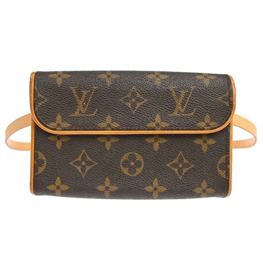 Louis Vuitton Florentine Waist Monogram Canvas Brown Canvas Handbag